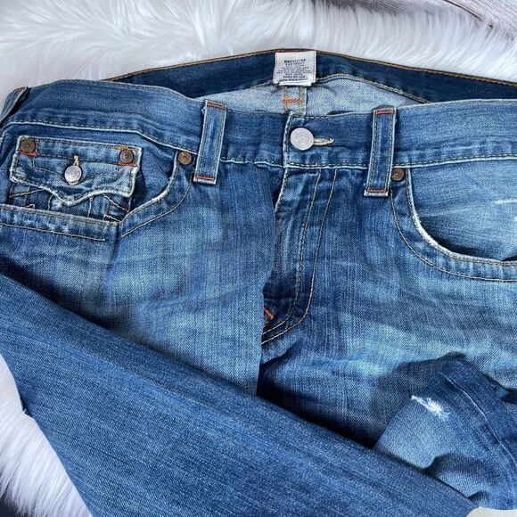 True Religion Billy Bootcut Jeans Seat 34 - Picture 2 of 12